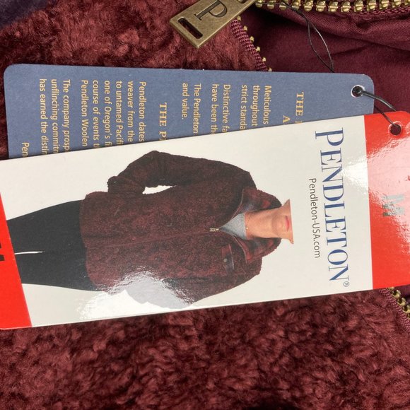 Pendleton Ladies' Fuzzy Zip Jacket - Picture 6 of 6